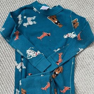 Hanna Andersson Long Pajama - Puppies